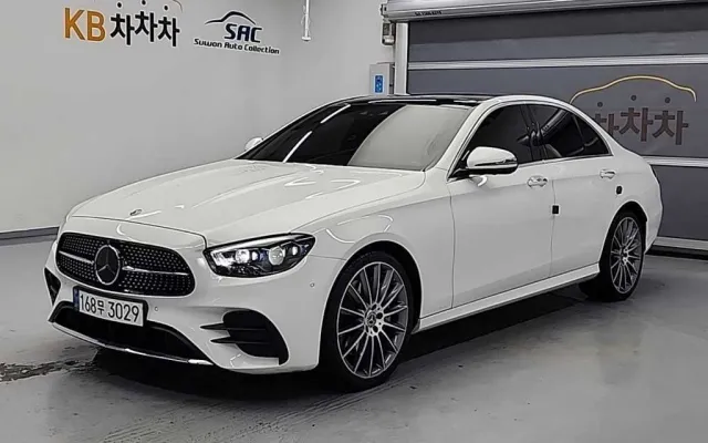 인천직거래중고차 E-클래스 W213 E350 4MATIC AMG LINE 매물 사진 2 - 2022/04 74,763km